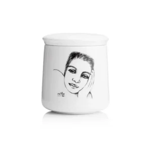 CANISTER WITH LID  Cover Girl