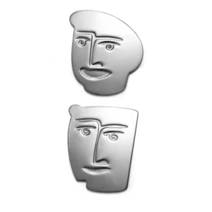 COASTER SET OF 2  Face Off