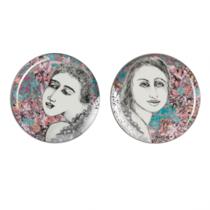 SIDE PLATE SET OF 2  Luscious