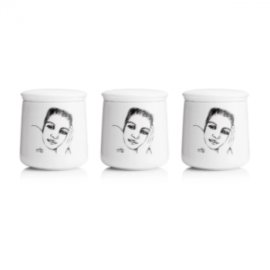 CANISTER SET OF 3  Cover Girl