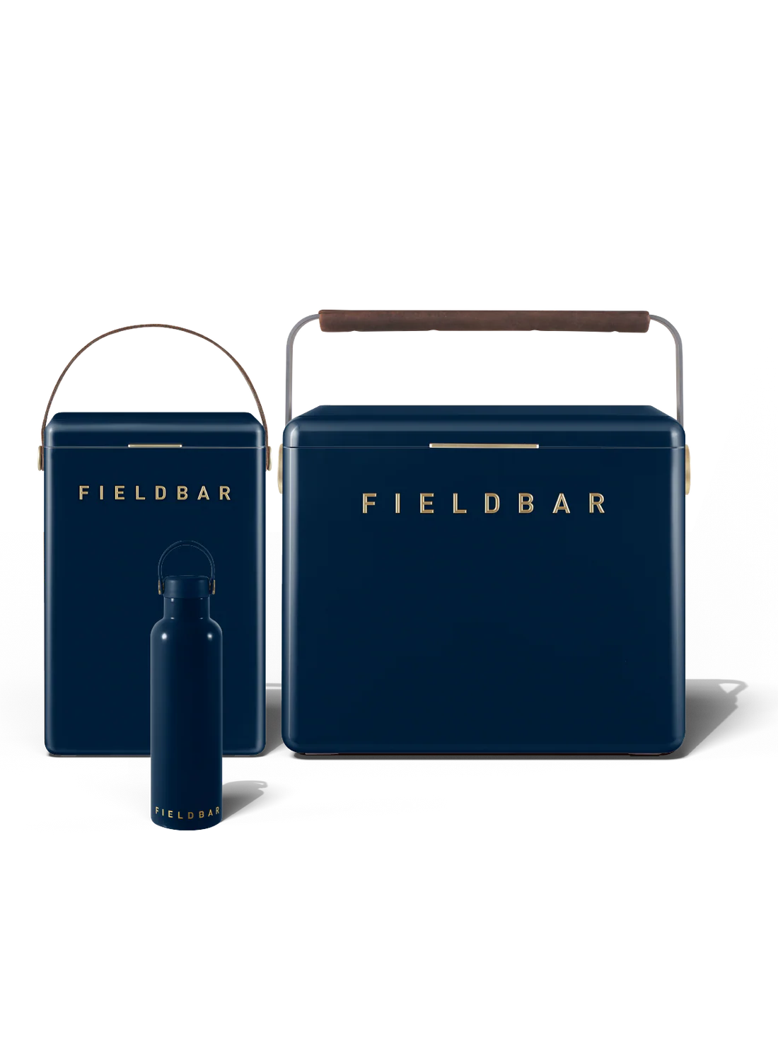 COOLER BOX SET & FIELD BOTTLE / SEABOAT BLUE
