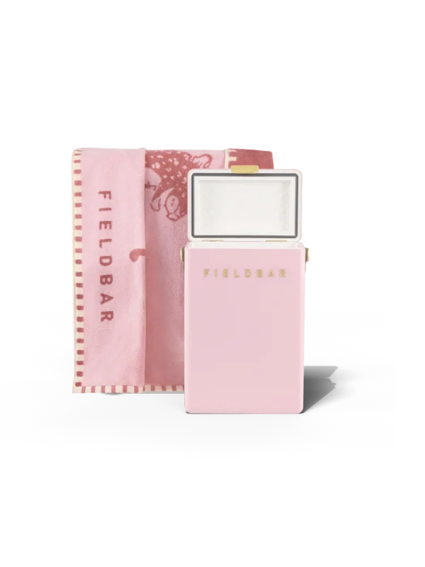 Drinks Box & Towel Bundle / Nellie Pink